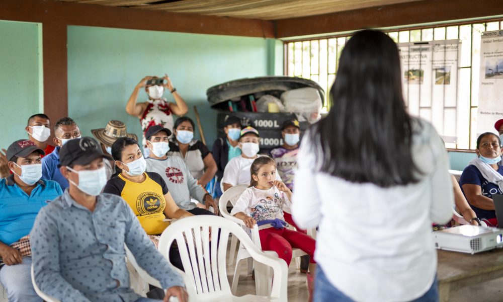 socialización BienParado La Nueva Amerisur